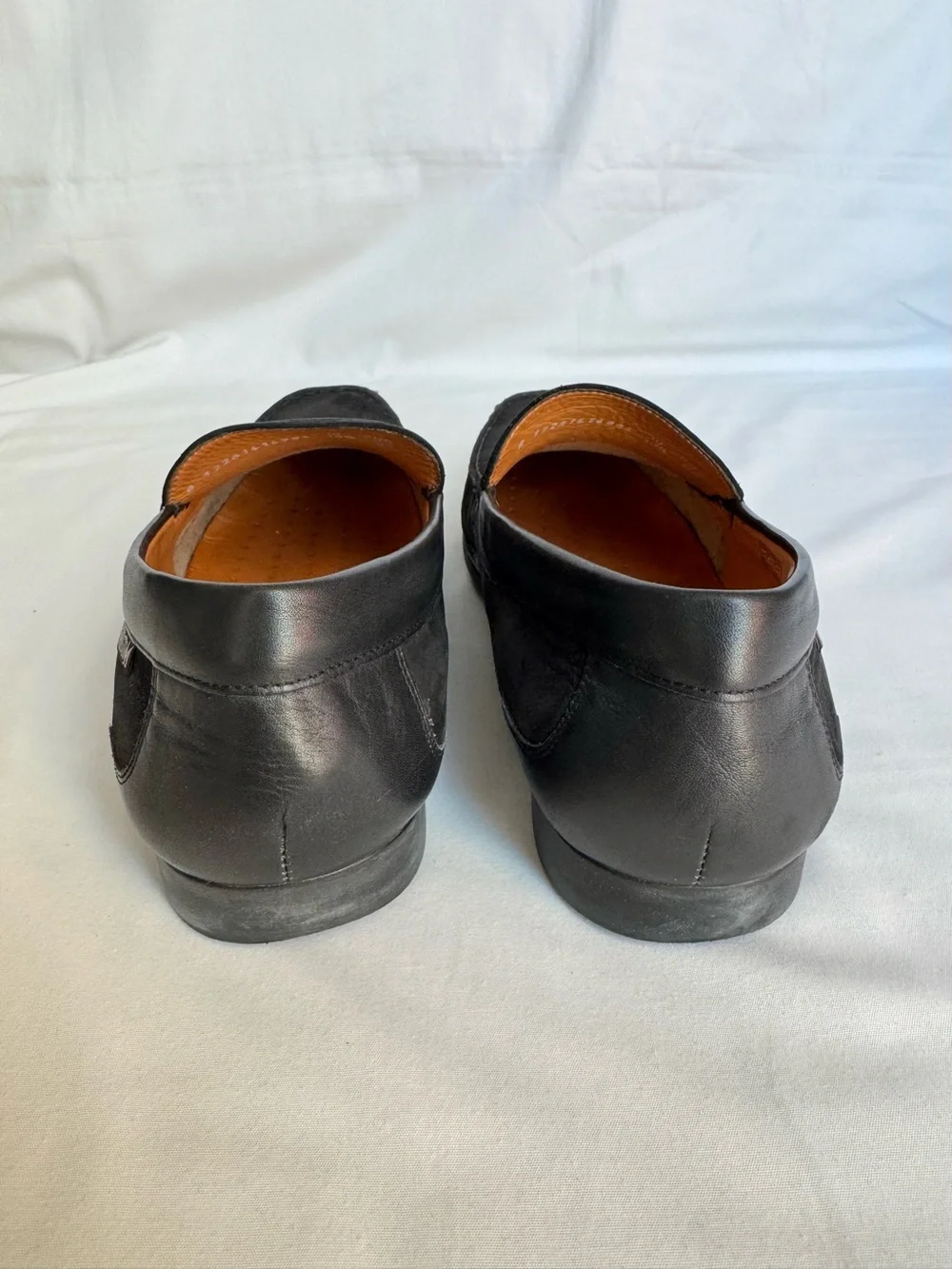 MEPHISTO Baduard Black Suede Leather Slip-On Loafers Shoes Men's 10.5